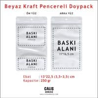 baskili-doypack-torba-beyaz-kraft-pencereli-doypack-130-225-35-35