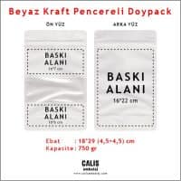 baskili-doypack-torba-beyaz-kraft-pencereli-doypack-180-290-45-45